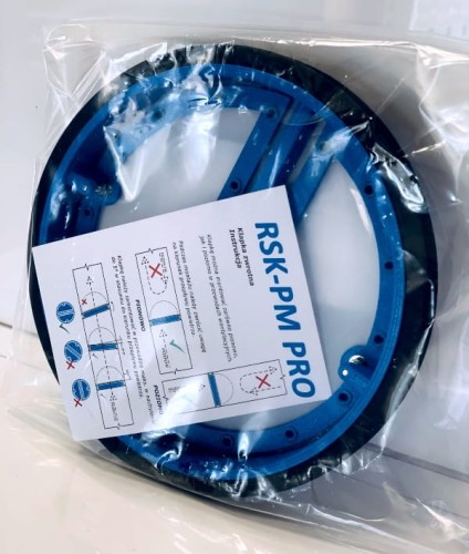 Zawór zwrotny wentylacyjny z magnesem fi 160 RSK-PM-PRO do okapu 