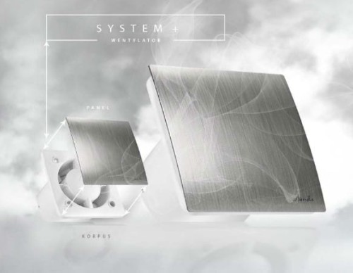 Wentylator łazienkowy Escudo 100 Standard Srebrny Silent