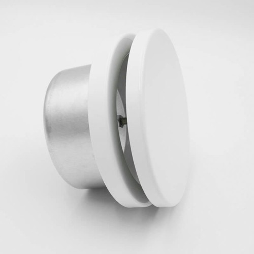 Anemostat fi 100 SV-SC biały typ skandynawski 