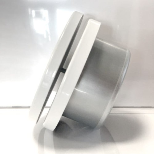 Anemostat fi 125 SV-SC biały typ skandynawski