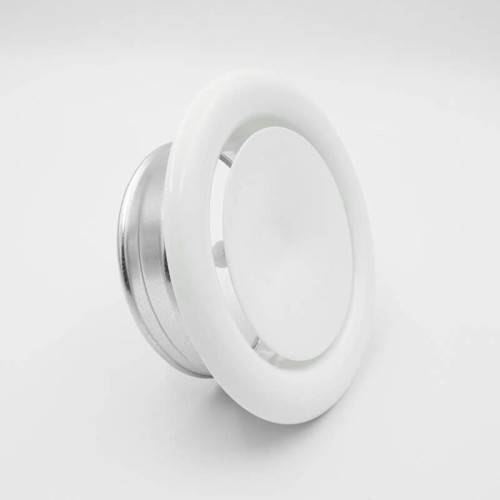 Anemostat nawiewny fi 100 SV biały