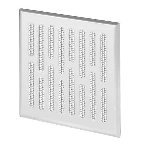 Kratka metalowa biała 14x14 Awenta M1B