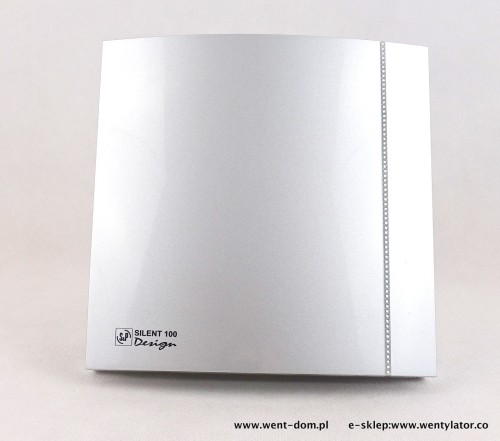 Wentylator łazienkowy Silent 100CZ Swarovski Silver