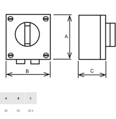 Regulator do wentylatorów 3-biegowych INTER-4P