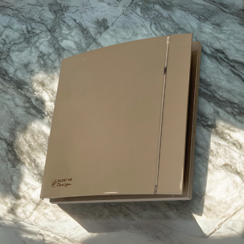 Osłona front champagne do wentylatora Silent 100 