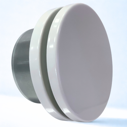 Anemostat fi 125 SV-SC biały typ skandynawski