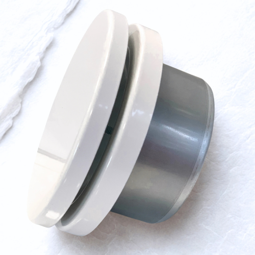 Anemostat fi 160 SV-SC biały typ skandynawski