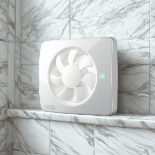 Cichy wentylator łazienkowy Fresh Intellivent ICE 