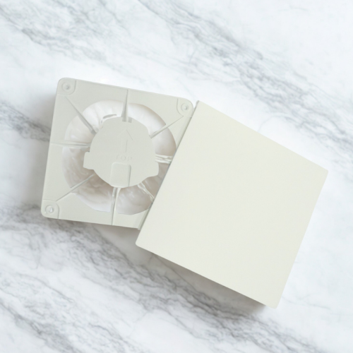 Kratka wentylacyjna biała plexi mat