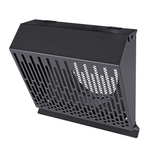 Wyrzutnia wentylacyjna ścienna grafitowa fi 100mm
