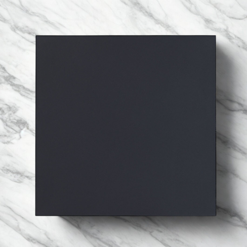 Czarny matowy wentylator łazienkowy Ultra Cichy ze szklanym panelem [on/off] [9265]