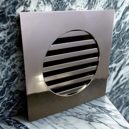 Kratka nierdzewna wentylacyjna KRO poler fi100mm