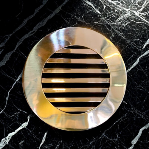 Kratka wentylacyjna mosiężna pręty poler 