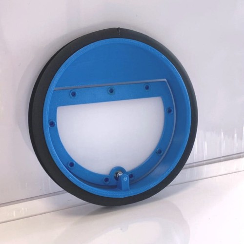 Zawór zwrotny wentylacyjny z magnesem fi 125 RSK-PM do okapu