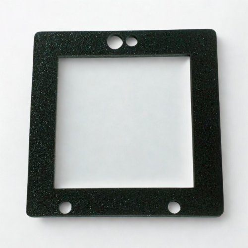 Ramka tłumiąca czarna do wentylatorów Helios ELS-VE stary model 