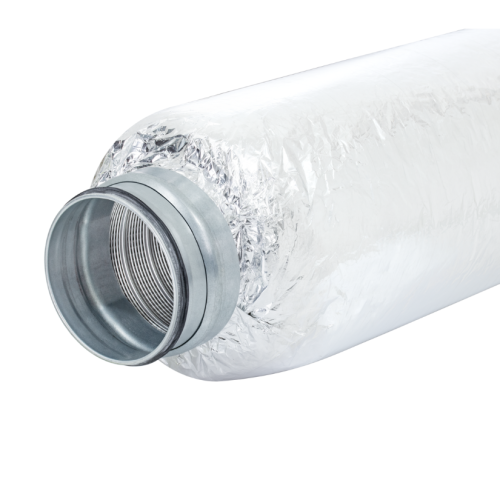 Tłumik akustyczny wentylacyjny fi 125 L-500mm AkuDec 