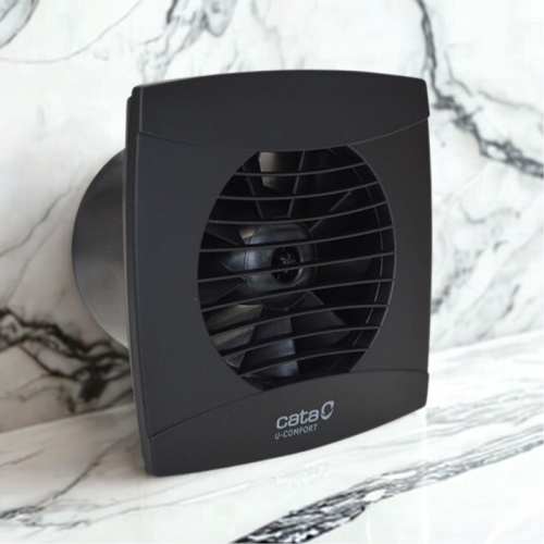 Wentylator łazienkowy czarny CATA UC12 Standard Black  fi120mm