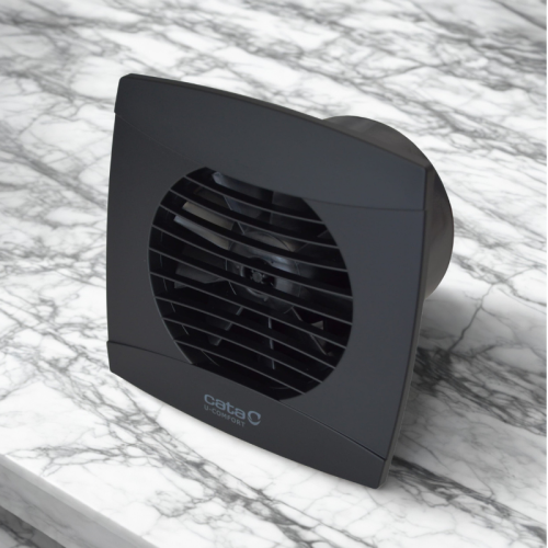Wentylator łazienkowy czarny CATA UC12 Standard Black  fi120mm