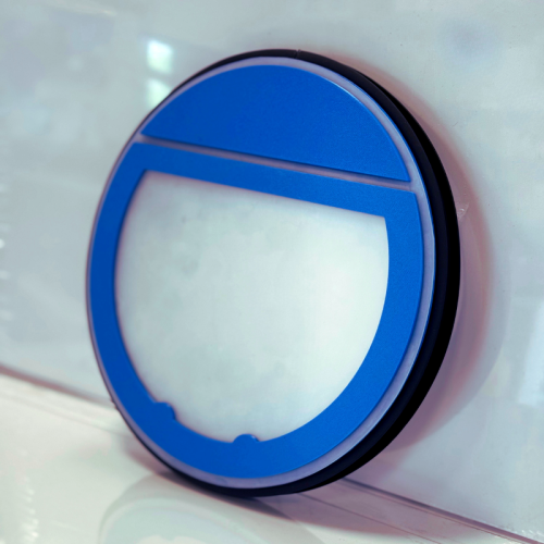 Zawór zwrotny wentylacyjny z magnesem fi 200 RSK-PM do okapu