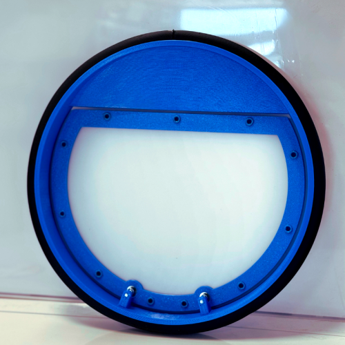 Zawór zwrotny wentylacyjny z magnesem fi 200 RSK-PM do okapu