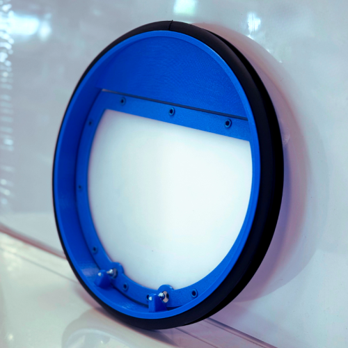 Zawór zwrotny wentylacyjny z magnesem fi 200 RSK-PM do okapu