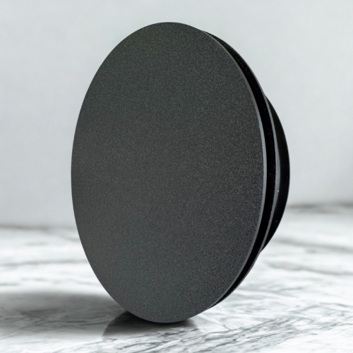 Czarny anemostat fi125mm panelowy płaski VPS-125C Lindab