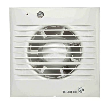 Wentylator łazienkowy DECOR 100CDZ Czujnik ruchu i Timer