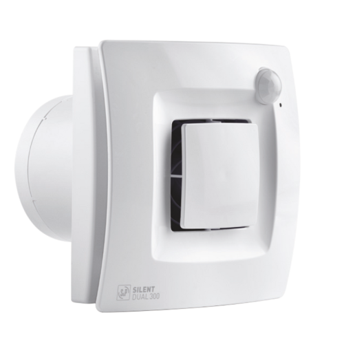 Wentylator Silent Dual 300 czujnik ruchu i czujnik wilgoci