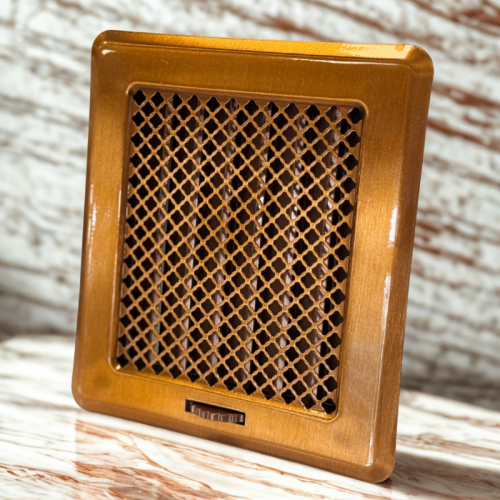 Kratka wentylacyjna miedź 14 x 16,5cm żaluzja kz2 Darco