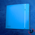 Wentylator łazienkowy Silent Design niebieski 100CZ