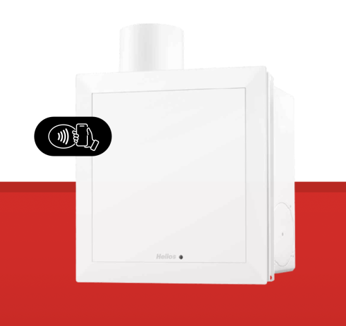 Wentylator Helios ELS NFC z silnikiem EC 40761