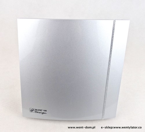 Wentylator łazienkowy Silent 100CZ Swarovski Silver