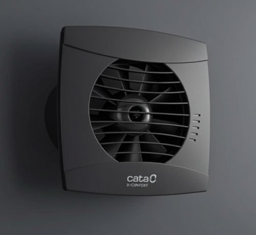 Wentylator łazienkowy CATA UC10 Hygro Czarny