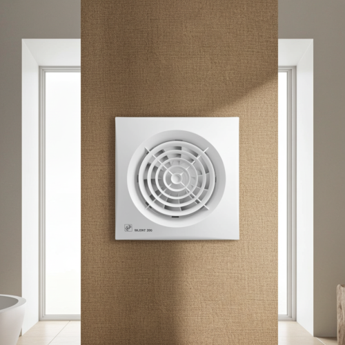 Wentylator łazienkowy Silent 200CHZ Czujnik wilgoci i Timer