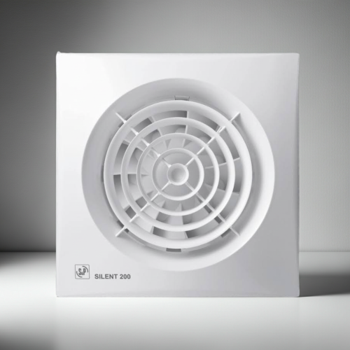Wentylator łazienkowy Silent 200CHZ Czujnik wilgoci i Timer