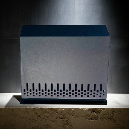 Czerpnia wentylacyjna ścienna grafitowa fi 200 do rekuperacji