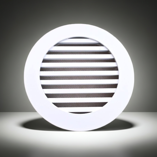 Kratka nierdzewna wentylacyjna okrągła pręty RAL