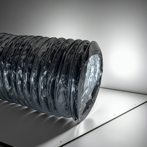 Czarny przewód wentylacyjny elastyczny COMBI FLX 200mm/10mb