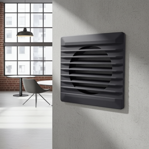 Kratka wentylacyjna Marley fi125 antracyt 16x16 59709