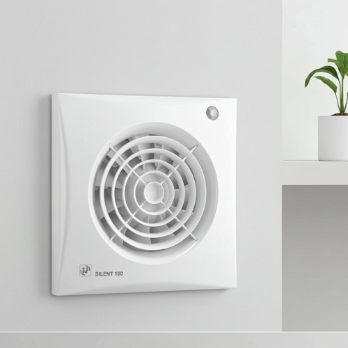 Wentylator łazienkowy Silent 100CDZ Czujnik ruchu i Timer