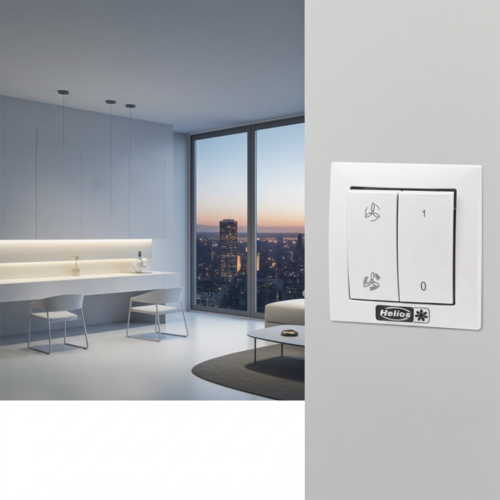 Przełącznik obrotów Helios MVB 6091 do wentylatora Helios M1