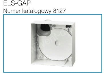 Obudowa natynkowa HELIOS ELS GAP 8127 do wentylatora Helios ELS Ultrasilence