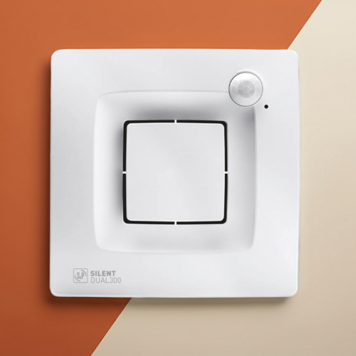 Wentylator Silent Dual 300 czujnik ruchu i czujnik wilgoci