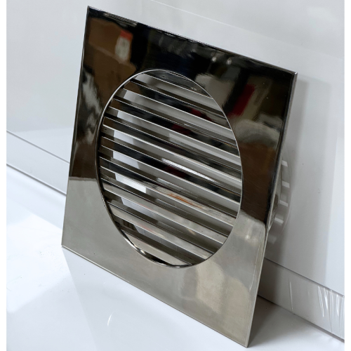 Kratka nierdzewna wentylacyjna KRO poler fi125mm 