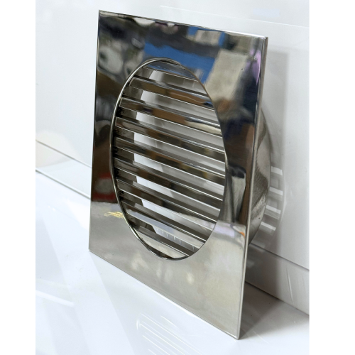 Kratka nierdzewna wentylacyjna KRO poler fi125mm 