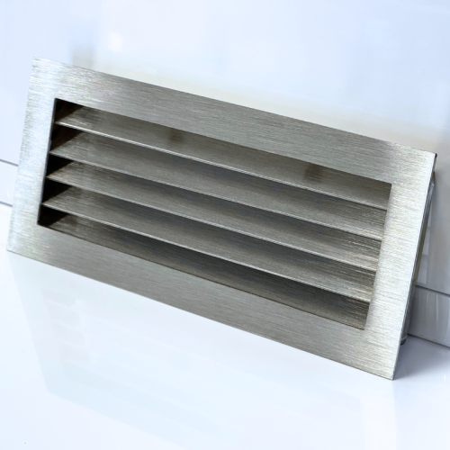 Kratka nierdzewna wentylacyjna płaskownik szlif do kanału 220x90mm