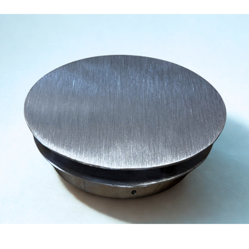 Kratka nierdzewna wentylacyjna okrągła fi100 osłonowa stal szlifowana