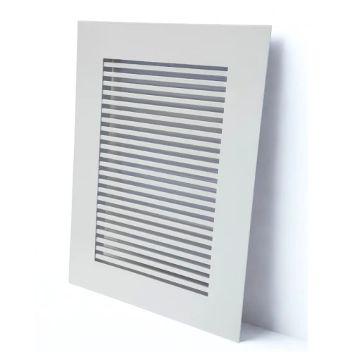 Kratka nierdzewna wentylacyjna 20x30,1cm pręty BIEL MAT