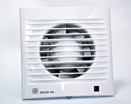 Wentylator łazienkowy DECOR 100CRZ Timer