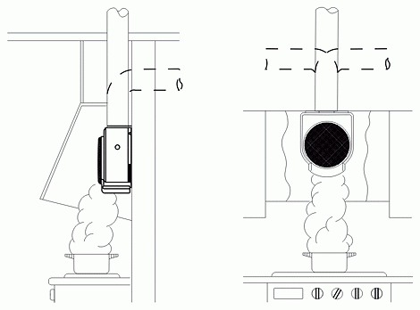 Wentylator do okapu CK 40F